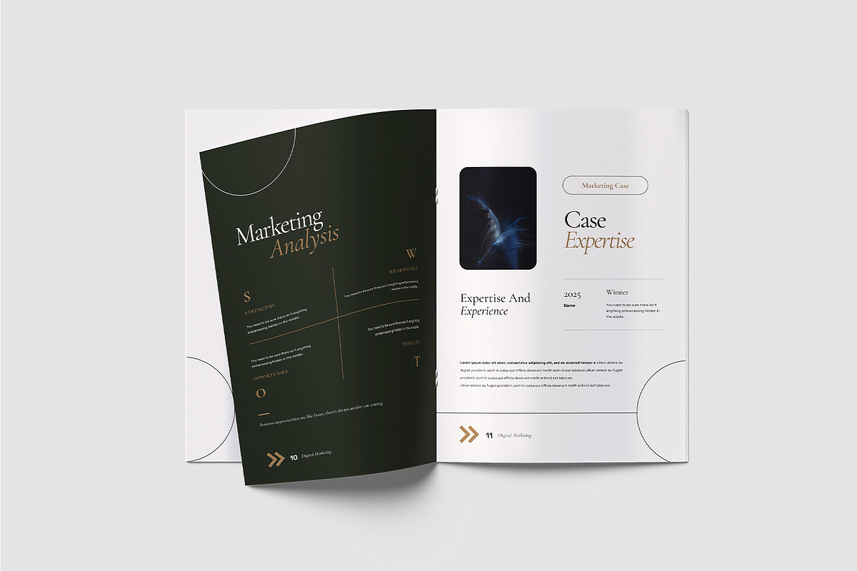 Project Digital Marketing Template, a Brochure Template by TMint Play (Photo 5 of 8)