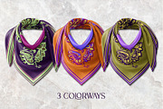 Plum Royale Silk Scarves Design, an Object Graphic by ilustrinna (Thumbnail 4 of 12)