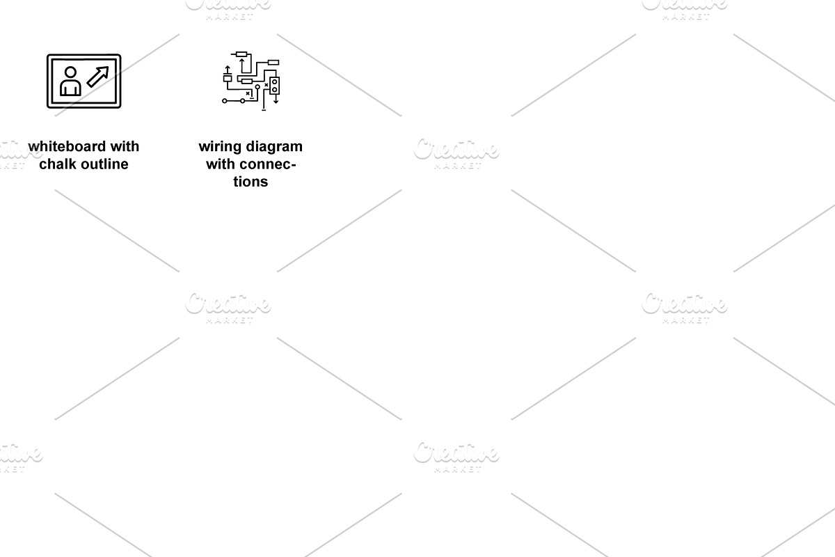 Educational & STEM lab Icon Set, an Outline Icon by Nurlan's shop (Photo 6 of 6)