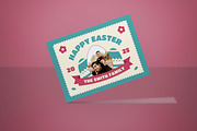 Easter Greeting Card, a Card Template by graphicook (Thumbnail 2 of 3)
