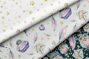 Magic Owls Winter Clipart Watercolor, an Illustration by NATASHA CHU (Thumbnail 9 of 9)