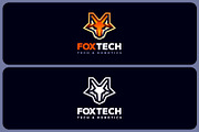 Fox Tech - Bold Outline Fox Logo, a Branding & Logo Template by Suhandi (Thumbnail 2 of 4)