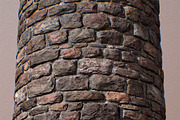 Stone Wall tileable texture set, a Textures & Material 3D Model by happy brush (Thumbnail 6 of 7)
