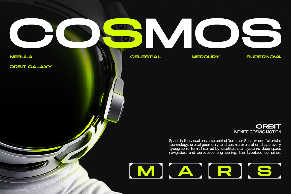 GC Nomenor – Modern Expand Sans, a Sans Serif Font by Glyphonic (Photo 3 of 15)