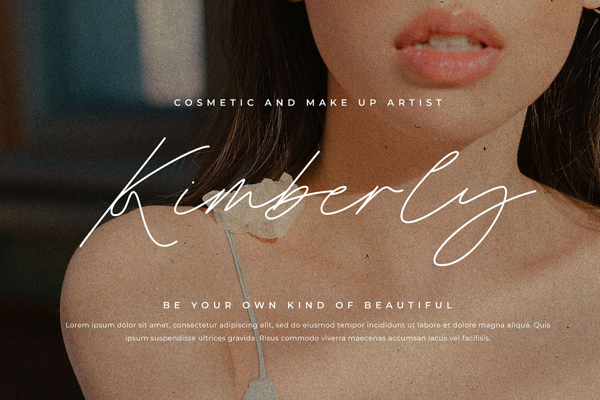 Roslyna Creative Business Font, a Handwritten Font by RantautypeStudio (Photo 9 of 15)