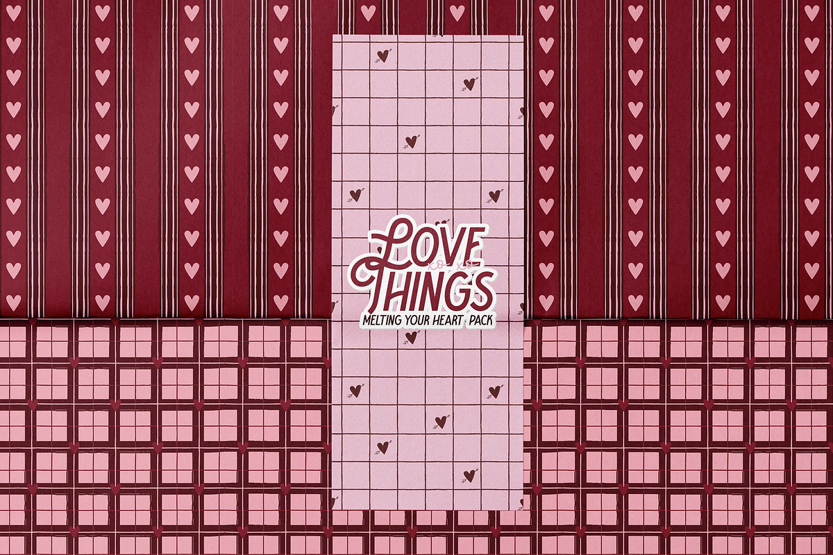 Love Things: icons, frames, patterns, an Object Graphic by Mio Buono (Photo 4 of 12)