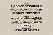 Sideboard - Tight Spaced Retro Serif, a Serif Font by Surplus Type Co (Thumbnail 2 of 9)