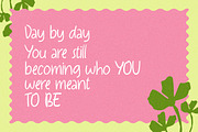 Lovely Picnic Handwritten - 4 Styles, a Handwritten Font by Littlehand (Thumbnail 2 of 9)