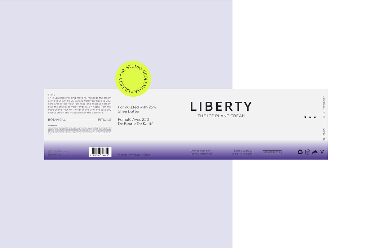 5.5 Printable Labels – V.01 LIBERTY, a Stationery Template by Studio Neolemone (Photo 9 of 11)