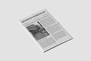 Newspaper Mockups, an Advertising Mockup by graphiccrew (Thumbnail 7 of 13)