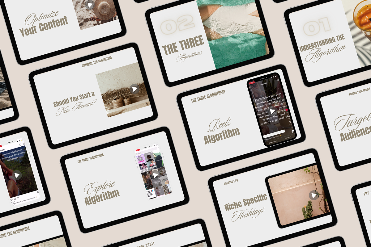 MRR Instagram Growth Video Course, a Marketing Template by Design By Hira (Photo 3 of 9)