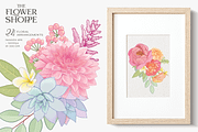The Flower Shoppe | Flower Clipart, an Illustration by Ayca Atalay (Thumbnail 4 of 10)