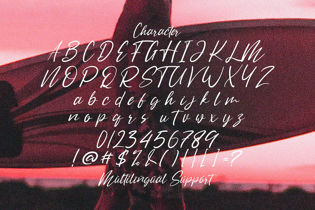 Jathselim - Handwritten Font, a Script Font by StringLabs (Photo 11 of 12)