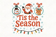 'Tis The Season PNG Christmas, an Illustration by CraftArtStudio (Thumbnail 1 of 4)