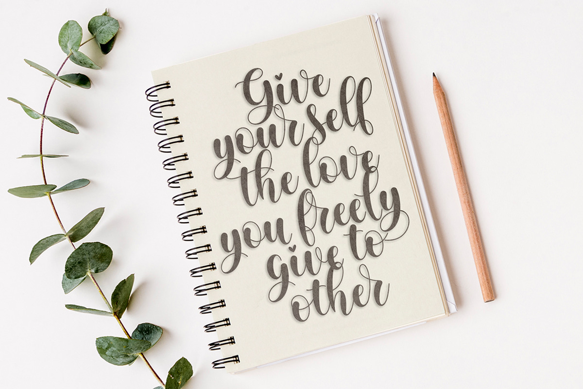 Morrissley | Modern Calligraphy, a Script Font by Almeera Std (Photo 6 of 12)