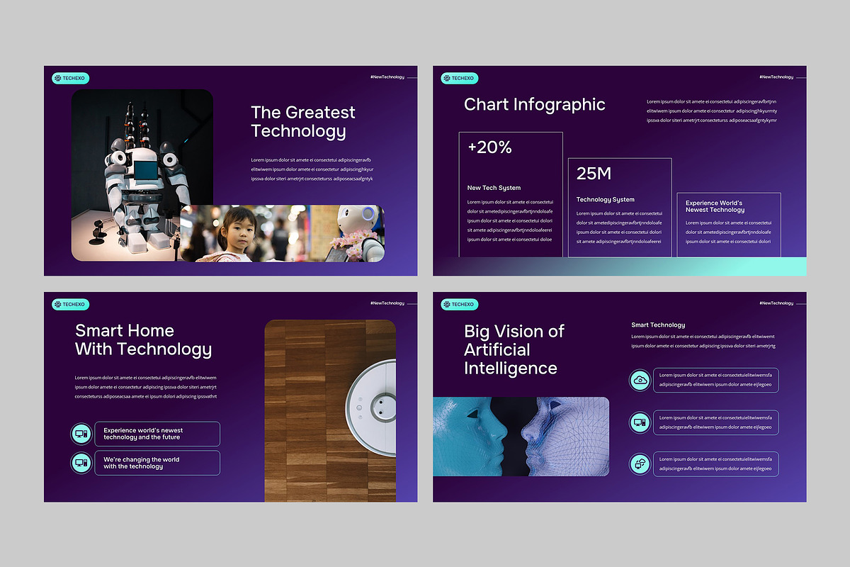 TECHEXO - AI Technology Keynote, a Presentation Template by rgbryand (Photo 5 of 9)