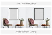 4:5 Ratio (2in1) Black Frame Styled, an Object Graphic by Loads of Lovely (Thumbnail 2 of 4)