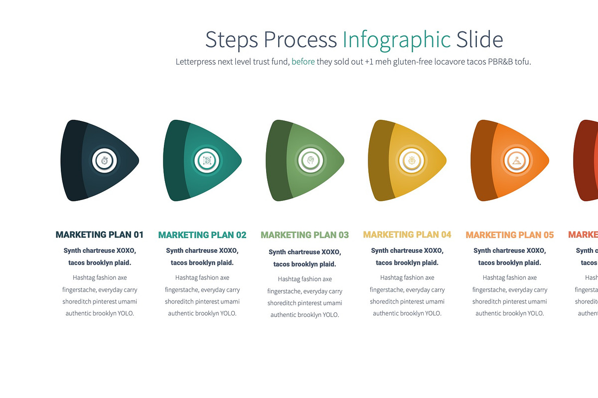 Steps Process PowerPoint Slides, a Presentation Template by Pulsecolor