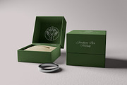 Jewelry Box Mockup, a Packaging Mockup by VanillineGraph (Thumbnail 3 of 3)