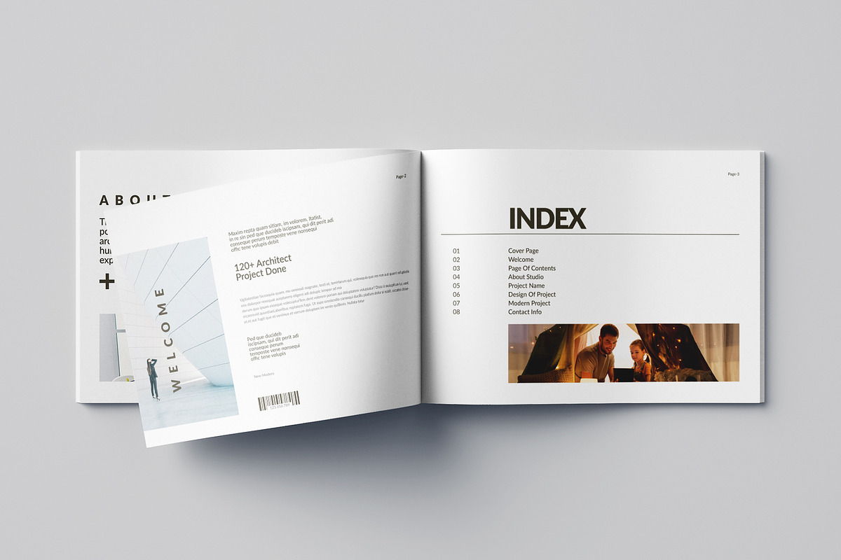 Architecture Landscape Portfolio, a Brochure Template by Pixelpick (Photo 2 of 9)