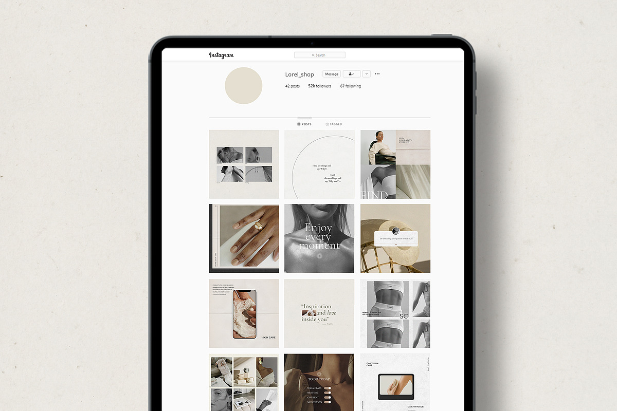 CANVA & PS/Paper love Instagram pack, a Social Media Template by Simple có (Photo 11 of 11)
