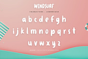 Windsurf - Playful Display Font, a Script Font by Alpaprana (Thumbnail 9 of 11)