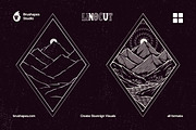 Multi App Craftsman Linocut Brushes, a Brush Add-On by brushapes.com (Thumbnail 5 of 6)