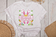 Faux Crochet Easter Bunny Png, an Illustration by CraftArtStudio (Thumbnail 2 of 4)