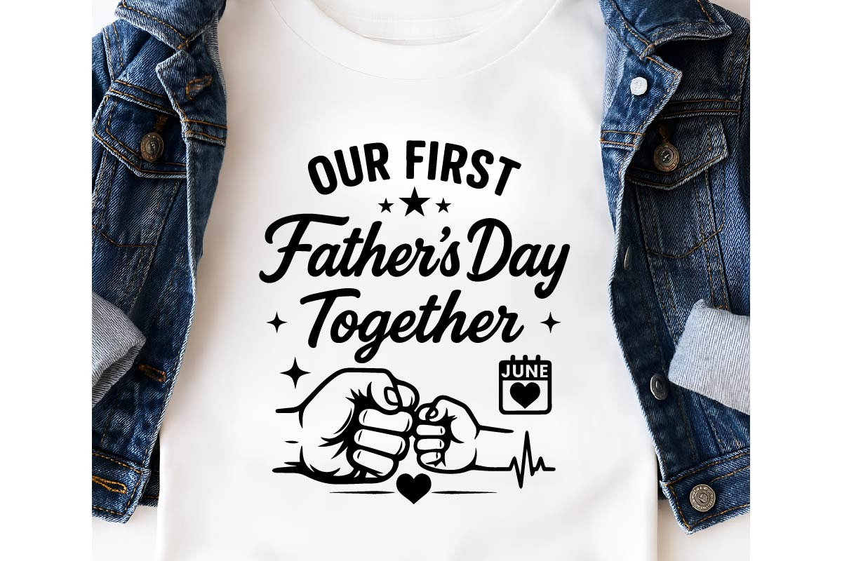 Our 1St Fathers Day SVG PNG, an Object Graphic by EllaMaiyaali (Photo 3 of 6)