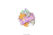Very Cute Cuties, an Illustration by Anastasiya Klempach (Thumbnail 6 of 14)