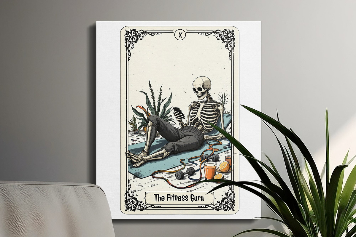 Funny Horror Tarot Cards PNG Bundle, a Decorative Illustration by Twisted Mountains (Photo 10 of 10)