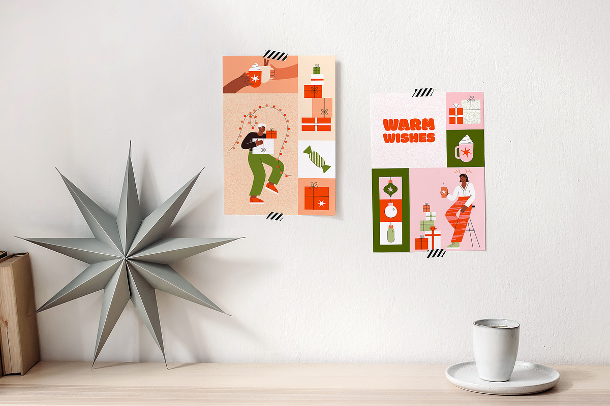 Christmas Party People Illustrations, an Object Graphic by ArtFM (Photo 12 of 13)