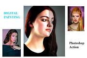 Digital Painting  Photoshop Action, an Action Add-On by Studio Retouch (Thumbnail 1 of 7)