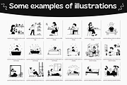 Notion Style Lifestyle Illustration, a Person Illustration by DaisyStudio (Thumbnail 4 of 10)