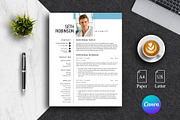 Modern Resume Template Pack | Canva, a Resume Template by Lux Resume (Thumbnail 1 of 9)