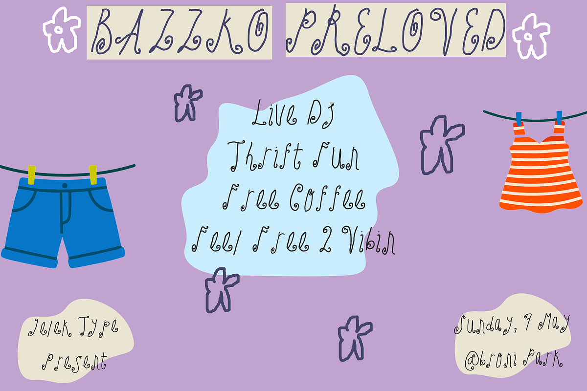 Squirky Lary, a Handwritten Font by JelekType (Photo 6 of 8)
