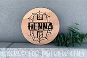 Spider Web Halloween Monogram Font, a Symbol Font by Aqua Artistry Creations (Thumbnail 7 of 7)