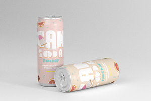 Soda Can Mockups