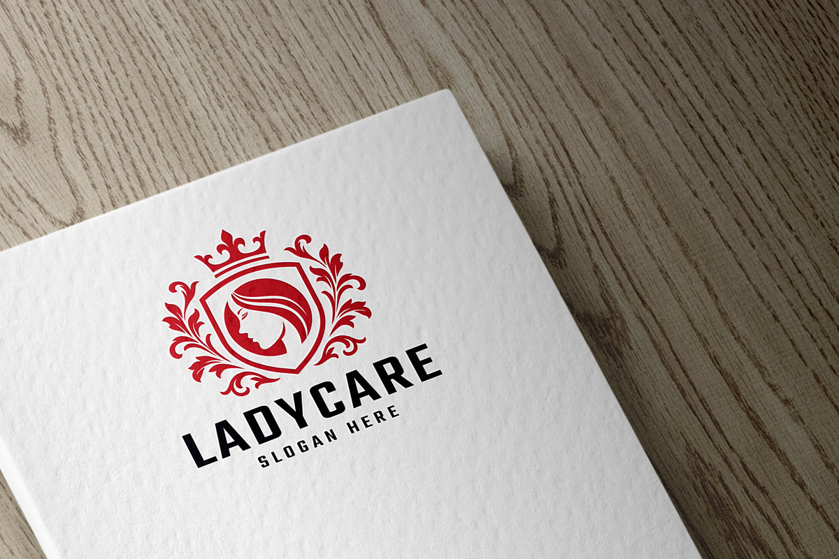 Lady Care Elegant Feminine Logo, a Branding & Logo Template by Design_Planet (Photo 2 of 3)