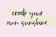 Chaotic Script, a Handwritten Font by Beck McCormick (Thumbnail 6 of 10)