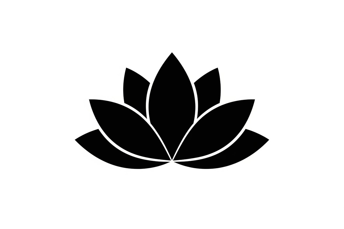 Lotus Flower Vector Icon Bundle, an Illustration by yasushie (Photo 40 of 51)