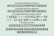 Wildflower Handwriting Font, a Handwritten Font by Keithzo (Thumbnail 5 of 9)