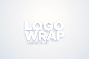 3D Logo Mockup Bundle Pack