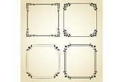 Vintage set of decorative frames, a Pattern Graphic by RODINA (Thumbnail 1 of 3)