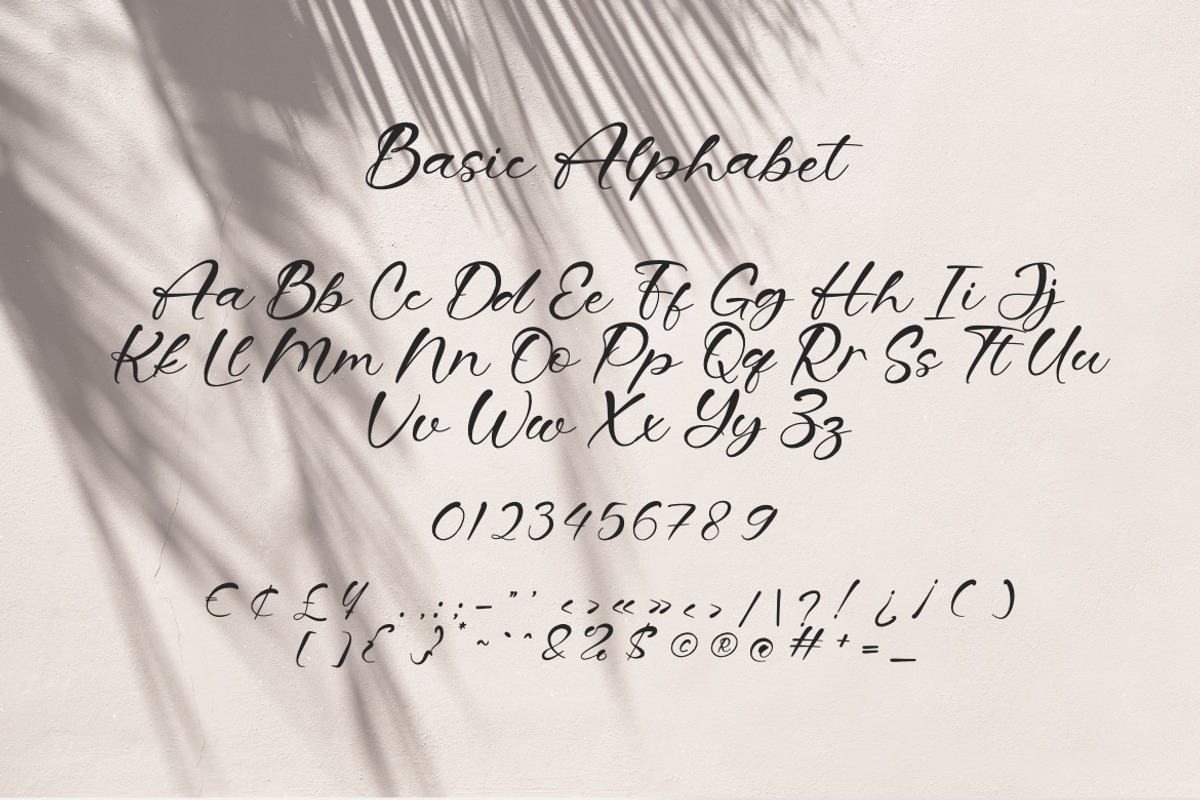 Fostgard - Casual Script Font, a Script Font by Dhabee (Photo 7 of 15)