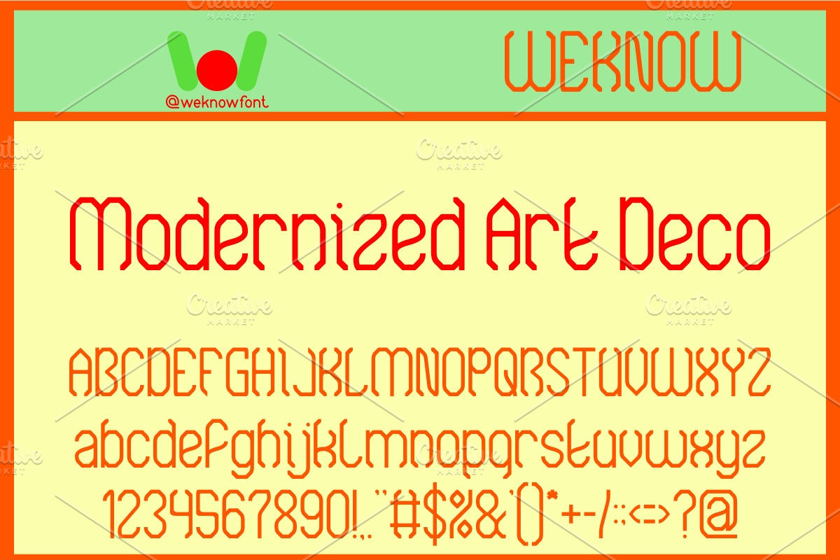 Digital Revolution font, a Font by weknow (Photo 3 of 8)