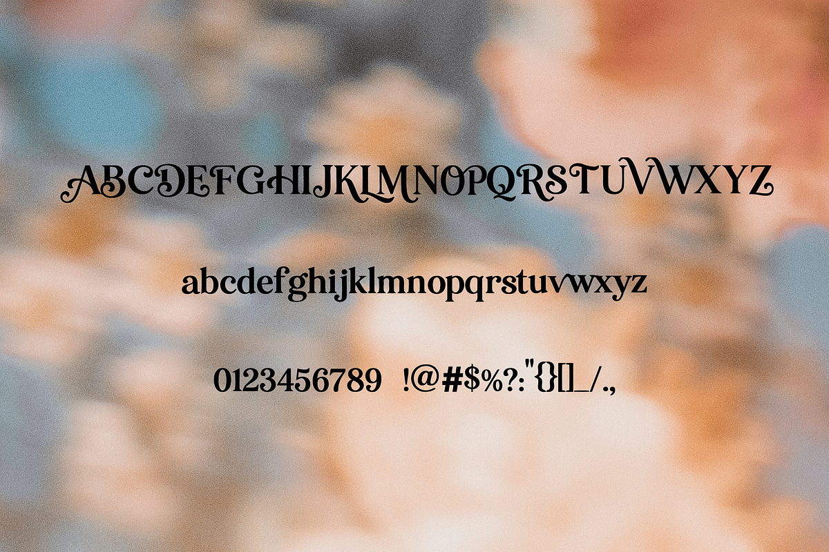 Lopman - Elegant Display Font, a Serif Font by Grappict.com (Photo 3 of 7)