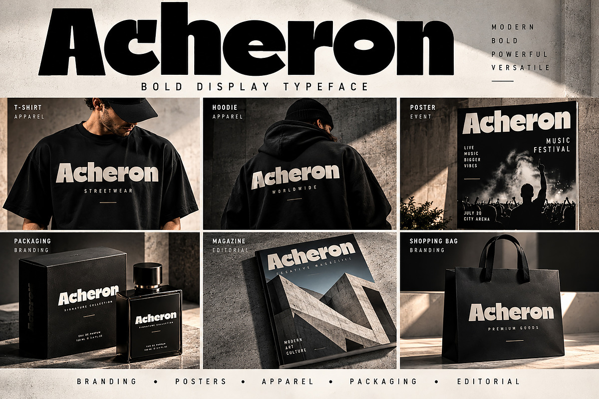 Acheron, a Sans Serif Font by Wow Magic (Photo 2 of 5)