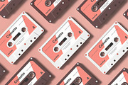 Cassette Mock-up, a Product Mockup by zippypixelstudio (Thumbnail 4 of 15)