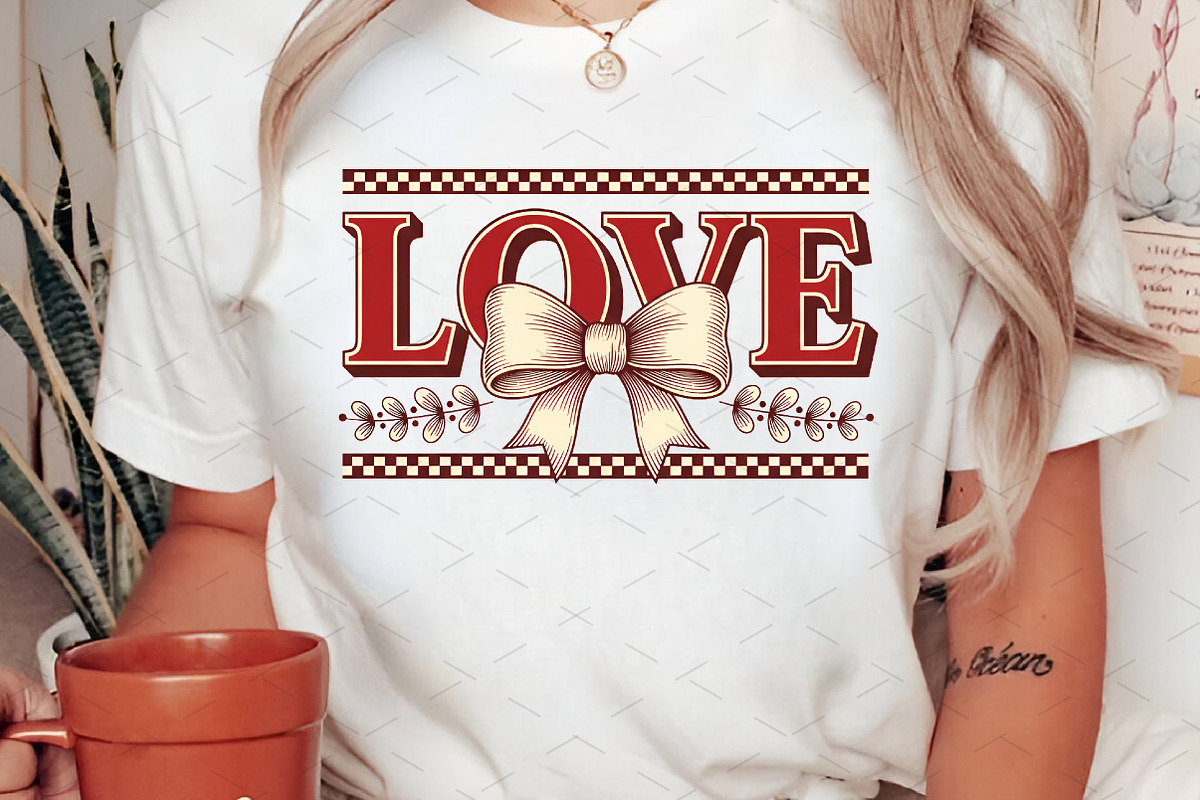 Coquette Valentines Love Design PNG, a Graphic by Libby Wishes (Photo 2 of 7)